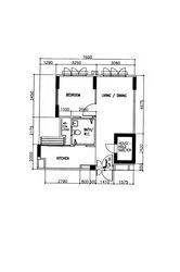 Blk 424B Orchid Spring @ Yishun (Yishun), HDB 2 Rooms #586093541